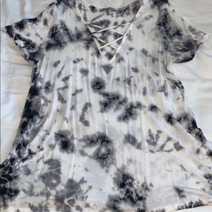 Charlotte Russe Tie-Dye Top